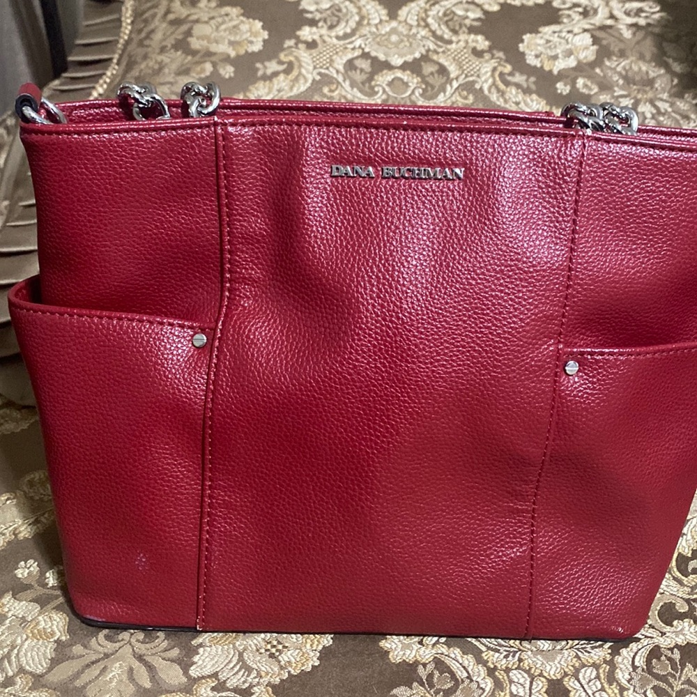 Red Dana Buchman bag
